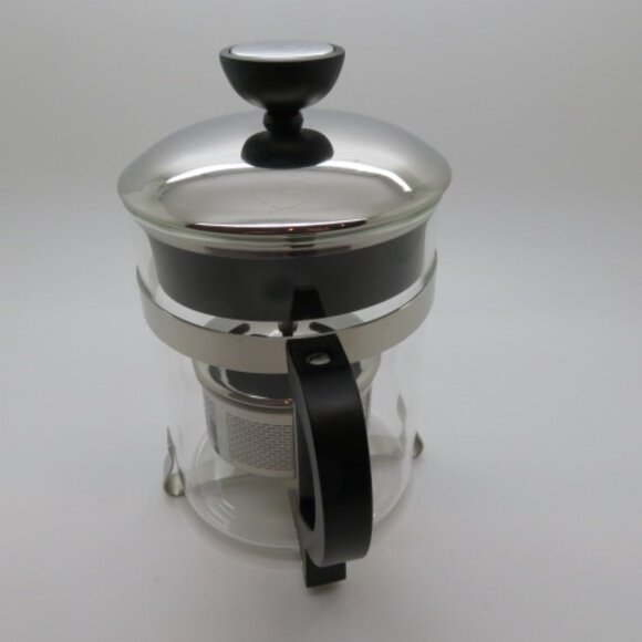 Teapot Tea Infuser Primula 18 oz Glass Pitcher Stainless Steel Basket 1 Serving - Picture 5 of 14